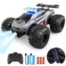 Epochair Remote Control Car 20Kmh 24Ghz High Speed Rc Cars Offroad With Rbc Headlights Headlamps Toy Car Gift For 3 4 5 6