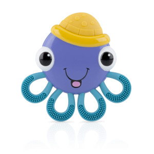 Nuby Vibeeez Vibrating Teether Battery Powered Textured Surface And Easy To Grasp Toy For Baby Teething Relief 3 Months