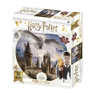 Harry Potter Redstring Hogwa Rdrs263004 3D Effect 500 Piece Hogwarts Hedwig Puzzle Various