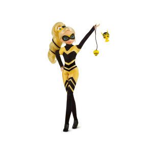 Miraculous Ladybug Queen Bee 105 Fashion Doll With Accessories And Pollen Kwami By Playmates Toys