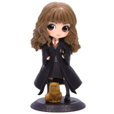 Banpresto Harry Potter Q Poskethermione Granger With Crookshanks Multicolor