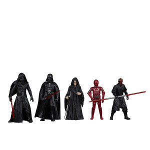 Star Wars Celebrate The Saga Toys Sith Action Figure Set 5Pack 375Inchscale Collectible Figures Toys For Kids Ages 4 And U