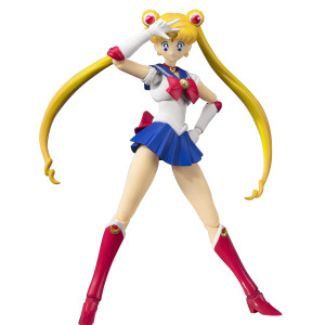 Tamashii Nations Pretty Guardian Sailor Moon Sailor Moon Animation Color Edition Bandai Spirits Shfiguarts Action Figur