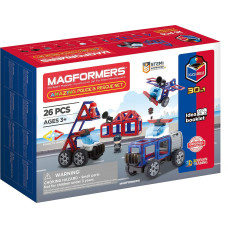 Magformers Gmbh Amazing Police Rescue Set 26 Pieces 27858