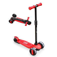 6Ku Scooter For Kids Ages 35 With Flash Wheels Kids Scooter 4 Adjustable Height Toddler Scooter Extrawide Pu Led Wheels 3 W