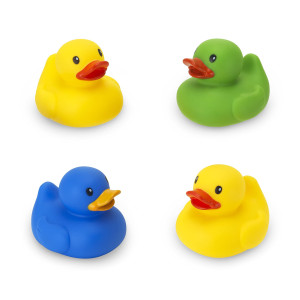 Infantino Duck House Unisex Multicolor 4Piece Bath Set