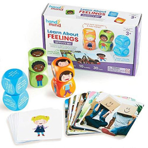 Hand2Mind Learn About Feelings Set Social Skills Games For Kids Social Emotional Learning Activities Play Therapy Toys For Co