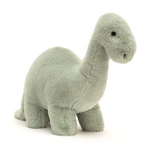 Jellycat Fossilly Brontosaurus Dinosaur Stuffed Animal