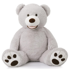 Morismos Giant Teddy Bear 43 Feet Large Teddy Bear Plush With Big Footprints Gifts For Kids On Christmas 51 Inch