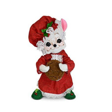 Annalee 8In Christmas Whimsy Nightshirt Mouse