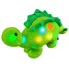 Glow Guards Light Up Dinosaur Stuffed Animal Led Soft Stegosaurus Plush Toy With Magic Night Lights Glowing Birthday Children'S Day For Toddler Kids, 16''