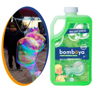 Bomboya Bombya Giant Bubble Liquid Bubble Machine Bubble Soap 1 Unit