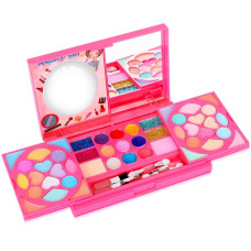 Kids Makeup Kit For Girl Washable Real Safe Nontoxic Little Girl Makeup Set Princess Toys For 36 Year Old Kids Girl Toys C