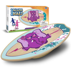 Waliki Wood Balance Board Ages 38 Toddlers And Kids Pink