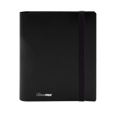 Ultra Pro E15376 Eclipse 4 Pocket Pro Binderjet Black