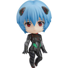 Good Smile Rebuild Of Evangelion Rei Ayanami Tentative Name Plugsuit Version Nendoroid Action Figure Multicolor