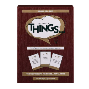 Game Of Things 2Nd Edition You Wont Believe The Things Youll Hear Hilarious Party Game 4 Players Ages 14