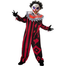 Spooktacular Creations Halloween Boys Killer Clown Costume Scary Clown Costume For Kids Halloween Role Play Dress Ups57Yr