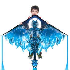 Dragon Kite For Kids Adults Easy To Fly Best Delta Beach Kite 300Ft Kite Stringice