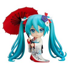 Good Smile Character Vocal Series 01 Hatsune Miku Korin Kimono Version Nendoroid Action Figure Multicolor