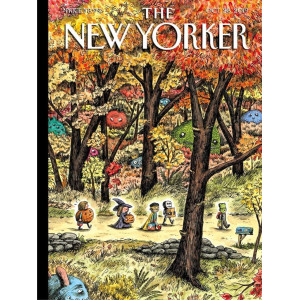 New York Puzzle Company New Yorker Leaf Peepers 1000 Piece Jigsaw Puzzle For Adults By Ricardo Liniers