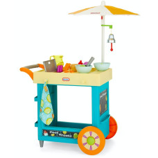 Little Tikes 2In1 Lemonade And Ice Cream Stand With 25 Accessories And Chalkboard For Kids Ages 2 Plus