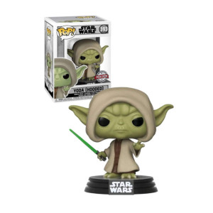 Funko Battlefront Pop Star Wars Yoda Exclusive Vinyl Figure Hooded