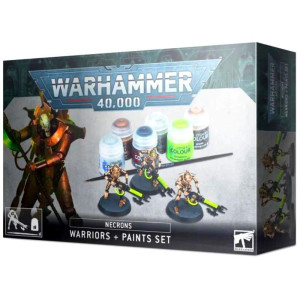 Games Workshop Warhammer 40000 Necrons Warriors And Paints Set 3 Years