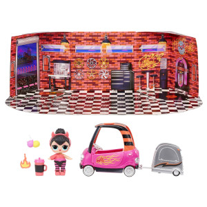 Lol Surprise Furniture Bb Auto Shop With Spice Doll And 10 Surprises Doll Car Set Accessories113 Ounces