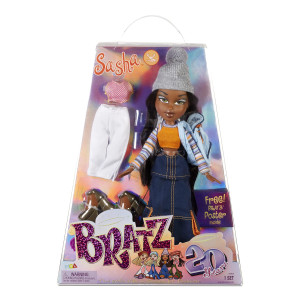 Bratz 20 Yearz Special Anniversary Edition Original Fashion Doll Sasha With Accessories And Holographic Poster Collectible Dol