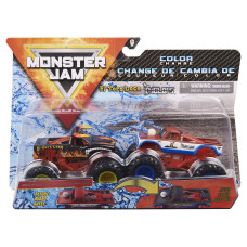 Monster Jam Official El Toro Loco Vs Cyclops Colorchanging Diecast Monster Trucks 164 Scale