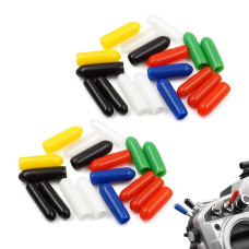 36 Pcs Rc Transmitter Switch Covers Colorful Rubber Antislipping Cap For Jumper T16 T18 Frsky X9D Qx7 Flysky Spektrum Dx8E