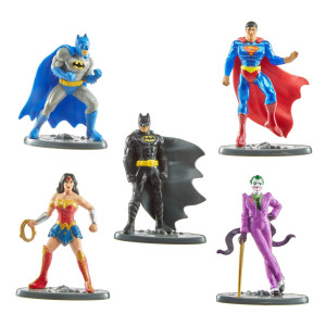 Dc Justice League Collectible 2 High Figures Set Of 5