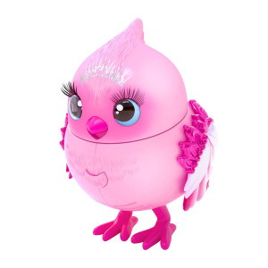 Little Live Pets Bird Single Pack Tiara Tweets New Moving Bird Heads With 20 Sounds And Reacts To Touch