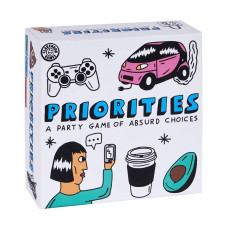 Priorities The Hilarious New Party Game Of Absurd Choices That Gets Everyone Laughing Party Games For Adults And Teenagers C