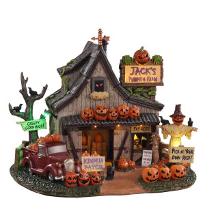 Lemax Spooky Town Jacks Pumpkin Farm 04716