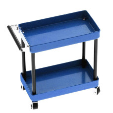 Vgeby Tools Trolley Kit 2 Tier Tools Storage Trolley Mobile Workshop Garage Repair Rc Accessories For 18 110 112 116 Scale