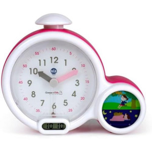 Claessens Kids Kidsleep Clock Pink