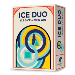 Looney Labs Ice Duo game , Brown