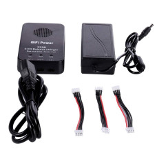 3In1 Battery Charger For Yuneec Q500 3S Lithium Battery Smart Balance Parallel Charging Hub 126V6A Battery Adapter For Yune