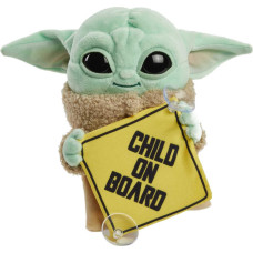 Star Wars Grogu Plush Child On Board Sign Toy 8In Character From The Mandalorian Soft Collectible Cuddle Toy Automobil