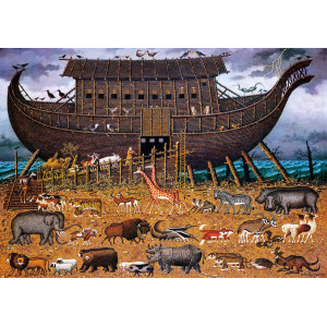 Buffalo Games Charles Wysocki Noah And Friends 300 Large Piece Jigsaw Puzzle