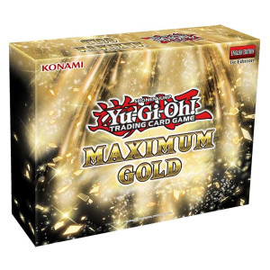 Yugioh Maximum Gold Trading Cards Display Booster Box 20 Booster Packs