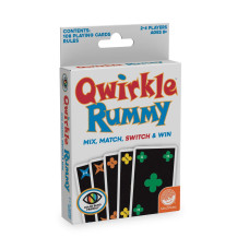 Mindware Qwirkle Rummy Color Blindfriendly Edition Easy To Play For Colorvisionimpairedfamily Favorite Card Game Twist On Q