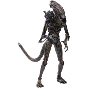 Hiya Toys Aliens Brown Alien Warrior 118 Scale Action Figure Multicolor