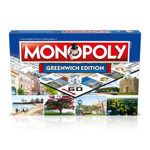 Greenwich Connecticut Ct Monopoly Board Game Edition Family Game For Ages 8 And Up