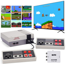 Handpe Retro Classic Mini Game Console Childhood Game Consoles Builtin 620 Gamesome Are Repeated Dual Control 8Bit Handheld