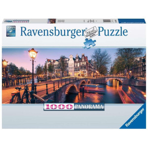 Ravensburger Evening In Amsterdam 1000 Piece Jigsaw Puzzles For Adults Kids Age 12 Years Up Netherlands Holland