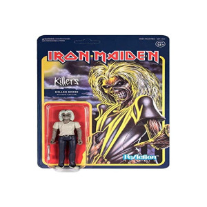 Super7 Iron Maiden Killers Eddie Reaction Figure Multicolor