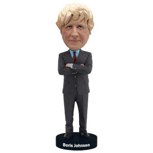 Royal Bobbles Boris Johnson Collectible Bobblehead Statue